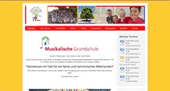 Desktop Screenshot of grundschule-mehle.de